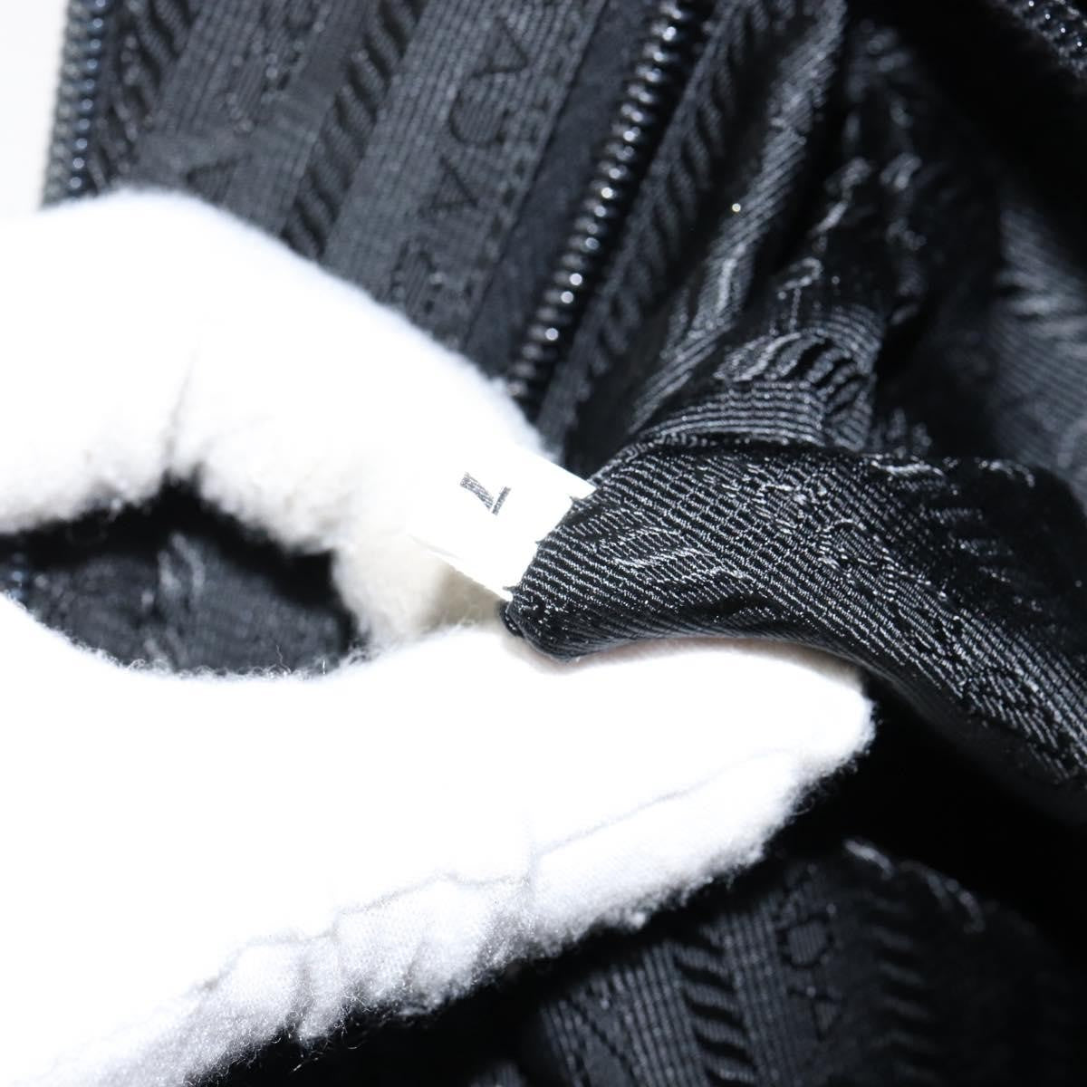 Prada Vintage Handbag Leather, BLACK, LEATHER, Shoulder bag