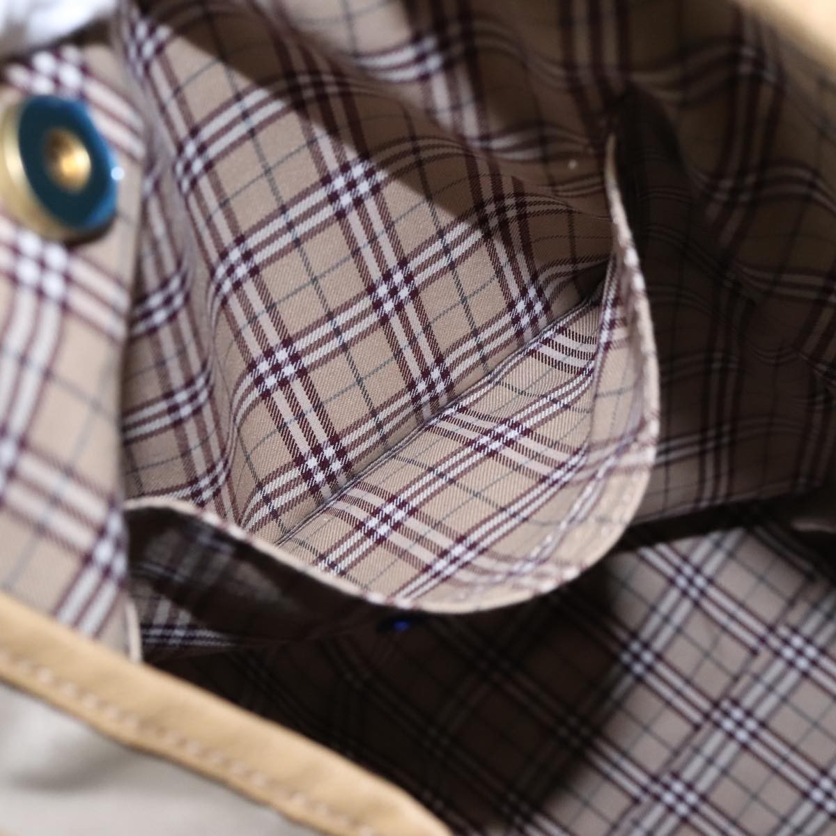 Burberry Blue Label shoulder bag Nylon, BEIGE, NYLON, Shoulder bag