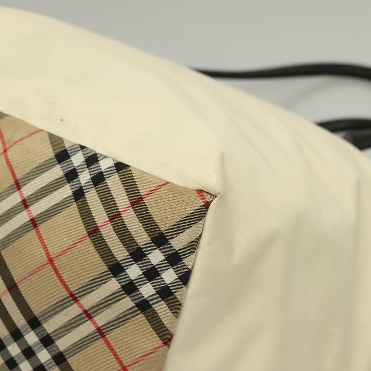 Burberry Nova Check Tote Nylon, BEIGE, NYLON, Tote bag