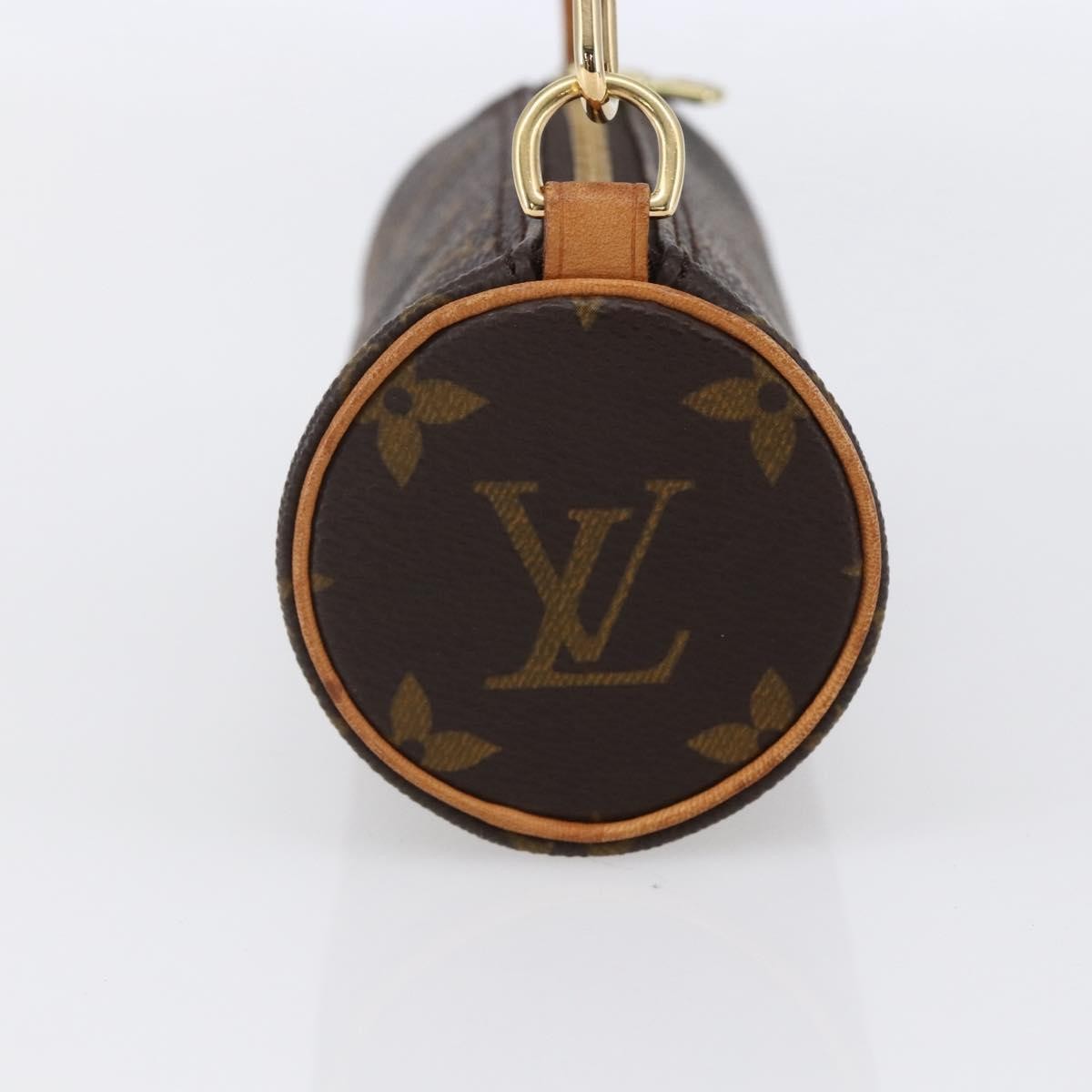 Louis Vuitton Papillon Pochette Monogram Canvas, BROWN, CANVAS, Clutche & pouche