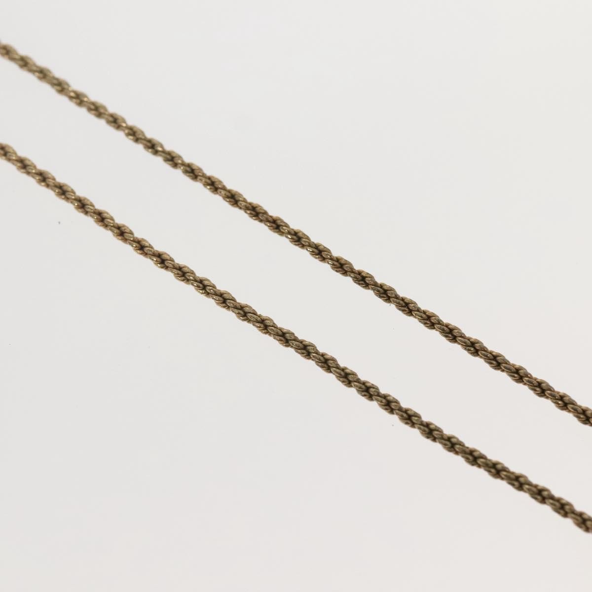 Christian Dior CD Pendant Necklace Gold-plated, GOLD, GOLD_PLATED, Necklace