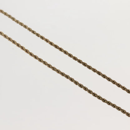 Christian Dior CD Pendant Necklace Gold-plated, GOLD, GOLD_PLATED, Necklace