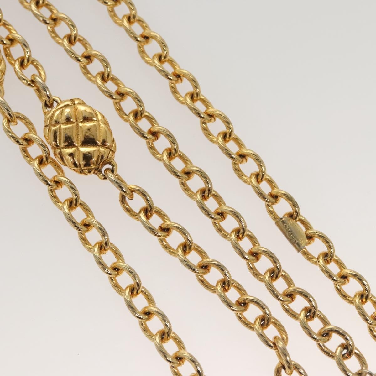 Chanel CC Station Chain Belt Metal, GOLD, METAL, Belts