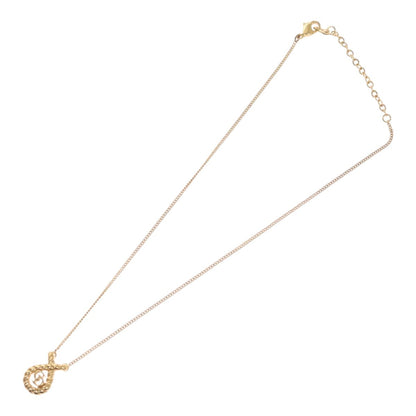 Christian Dior Vintage CD Pendant Necklace Metal, GOLD, METAL, Necklace