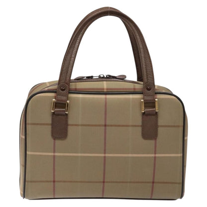 Burberry Nova Check Handbag Nova Check Canvas, BEIGE, CANVAS, Handbag