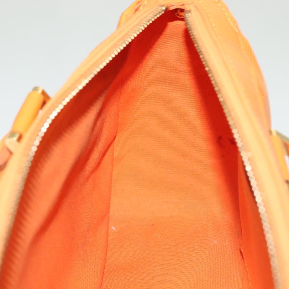 Louis Vuitton Danura Handbag Epi, ORANGE, LEATHER, Handbag