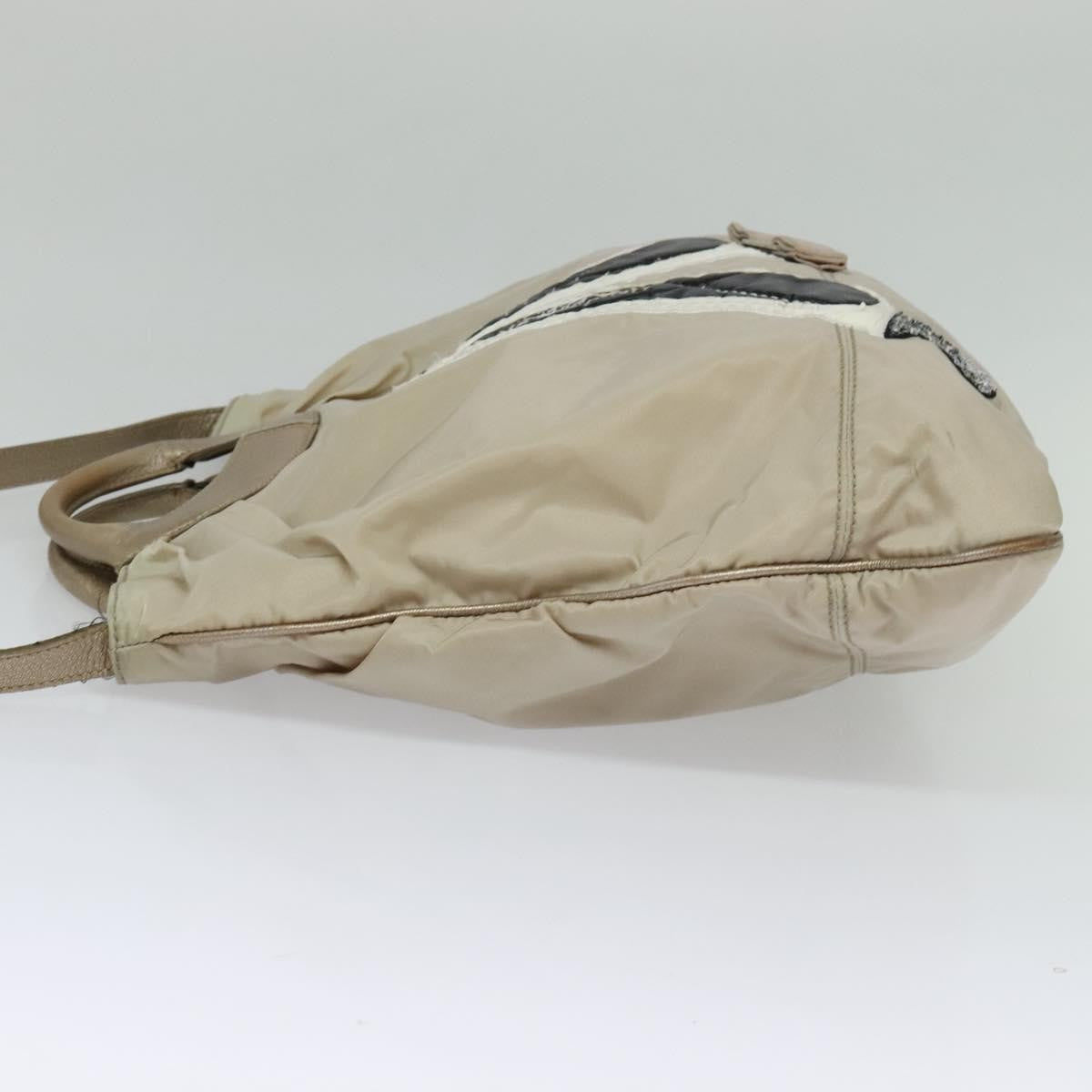 Salvatore Ferragamo Vala tote Nylon, BEIGE, NYLON, Tote bag