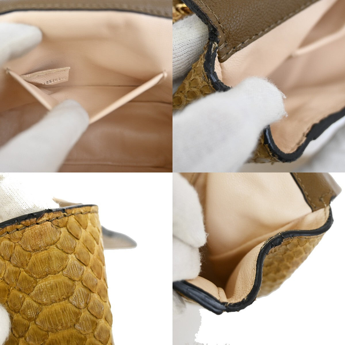 Chloe Elsie Shoulder Bag Perforated Leather, BEIGE, LEATHER, Shoulder bag