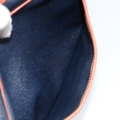 Burberry Vintage Shoulder Bag Leather, NAVY, LEATHER, Shoulder bag