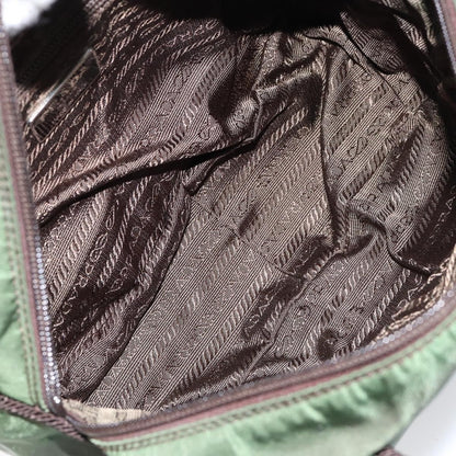 Prada Vintage Handbag Tessuto, GREEN, NYLON, Handbag