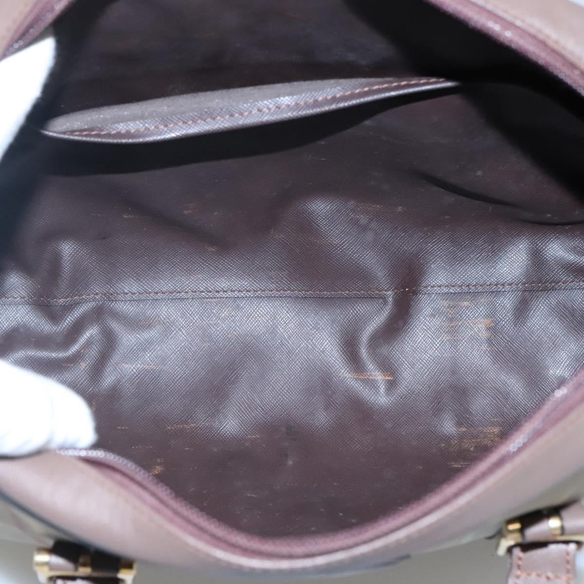 Burberry Nova Check Bowling Bag Canvas, BROWN, CANVAS, Handbag