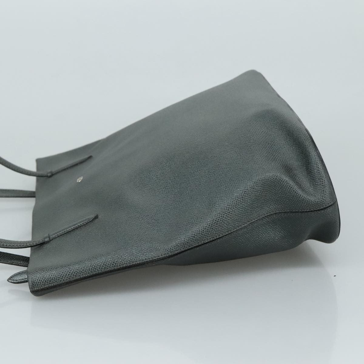 Valentino Garavani Vlogo tote bag Leather, GRAY, LEATHER, Tote bag