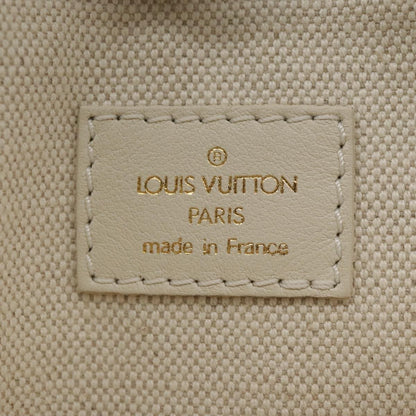 Louis Vuitton Polka Dot Panama Bowly Handbag Embellished Canvas, WHITE, CANVAS, Handbag