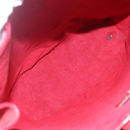 Louis Vuitton Randonnee Backpack Epi Leather, RED, LEATHER, Shoulder bag