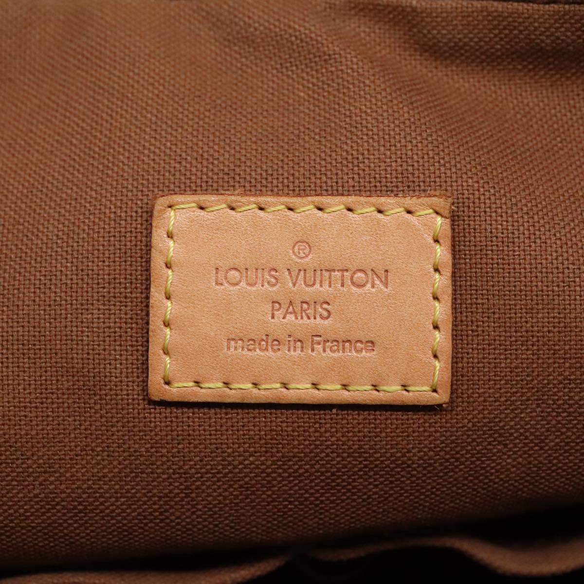 Louis Vuitton Trotteur Beaubourg Handbag Monogram Canvas, BROWN, CANVAS, Handbag