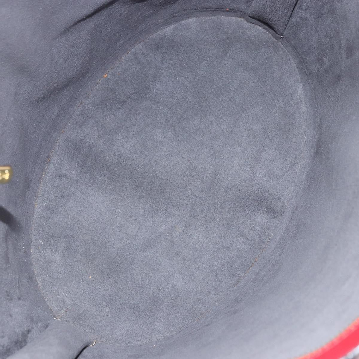 Louis Vuitton Saint Jacques Handbag Epi Leather, RED, LEATHER, Shoulder bag