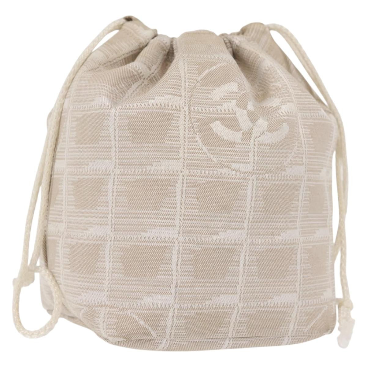 Chanel Travel Line Hobo Nylon, PINK, NYLON, Travel bag