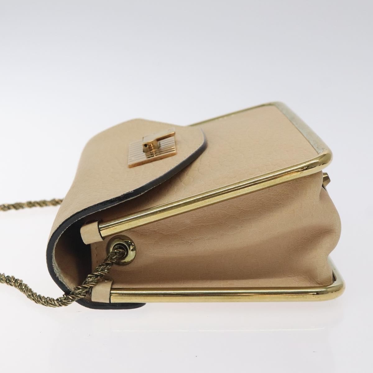 Chloe Sally Shoulder Bag Leather, BEIGE, LEATHER, Shoulder bag