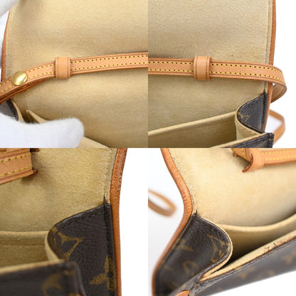 Louis Vuitton Twin Handbag Monogram Canvas, Brown, Canvas, Clutch