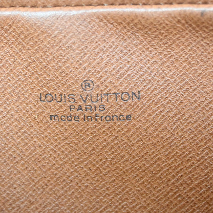 Louis Vuitton Marly Dragonne Clutch Monogram Canvas, BROWN, LEATHER, Clutche & pouche