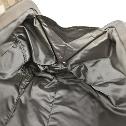 Celine Vintage Macadam Shoulder Bag Canvas, BEIGE, CANVAS, Shoulder bag