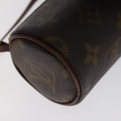 Louis Vuitton Papillon Pochette Monogram Canvas, BROWN, CANVAS, Handbag