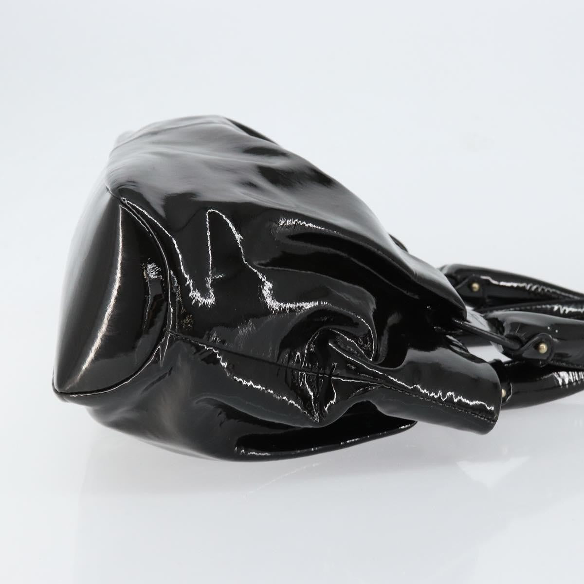 Salvatore Ferragamo Vintage Tote bag Patent Leather, BLACK, PATENT_LEATHER, Tote bag