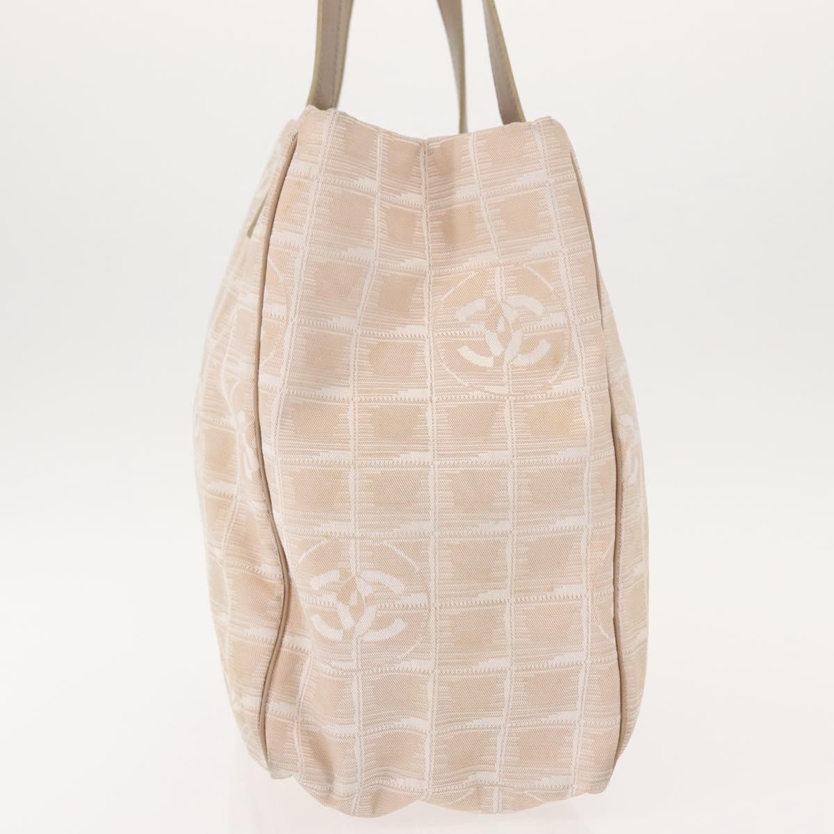 Chanel Travel Line Tote Nylon, PINK, NYLON, Tote bag