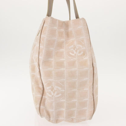 Chanel Travel Line Tote Nylon, PINK, NYLON, Tote bag