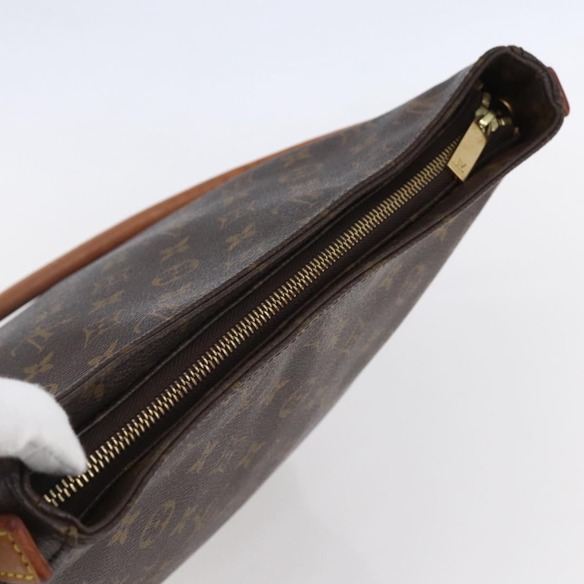 Louis Vuitton Looping Handbag Monogram Canvas, BROWN, CANVAS, Shoulder bag