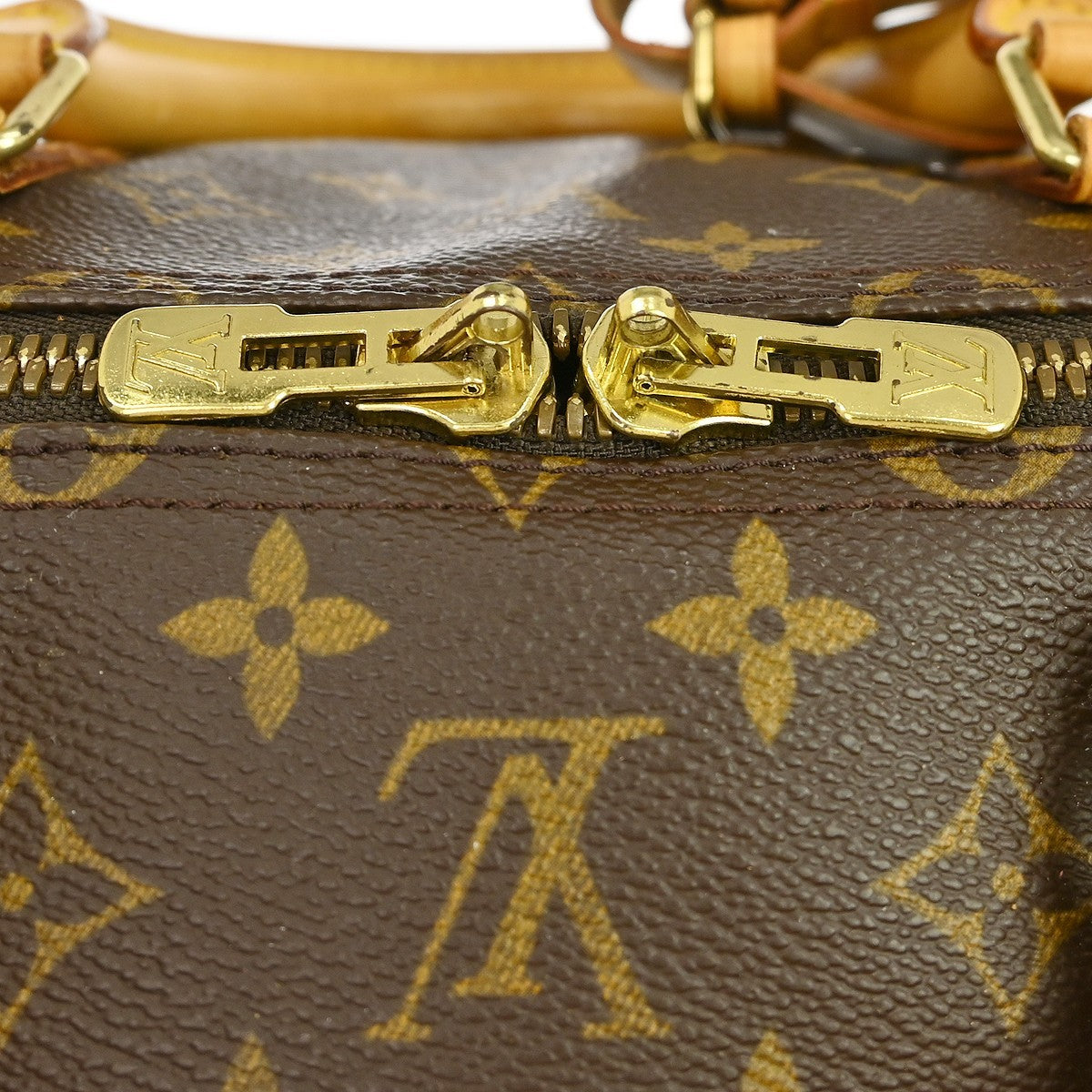 Louis Vuitton Keepall Bag Monogram Canvas, Brown, Canvas, Travel Bag