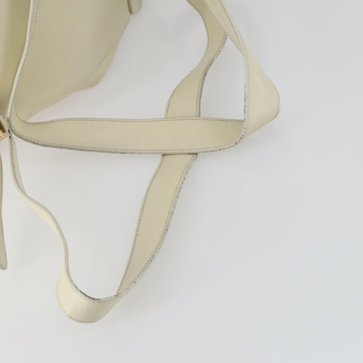 Gucci Vintage Bamboo Backpack Leather, BEIGE, LEATHER, Backpack