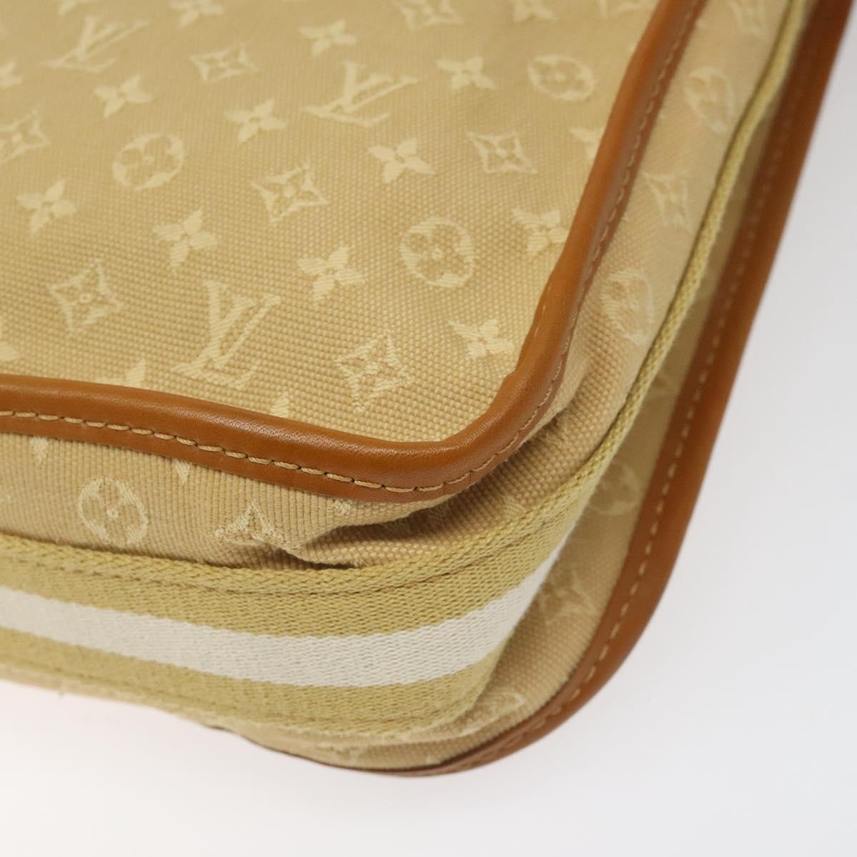 Louis Vuitton Mary Kate Messenger Bag Mini Lin, BEIGE, CANVAS, Crossbody bag