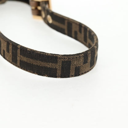 Fendi Cookie Hobo Zucca Canvas, BROWN, CANVAS, Handbag