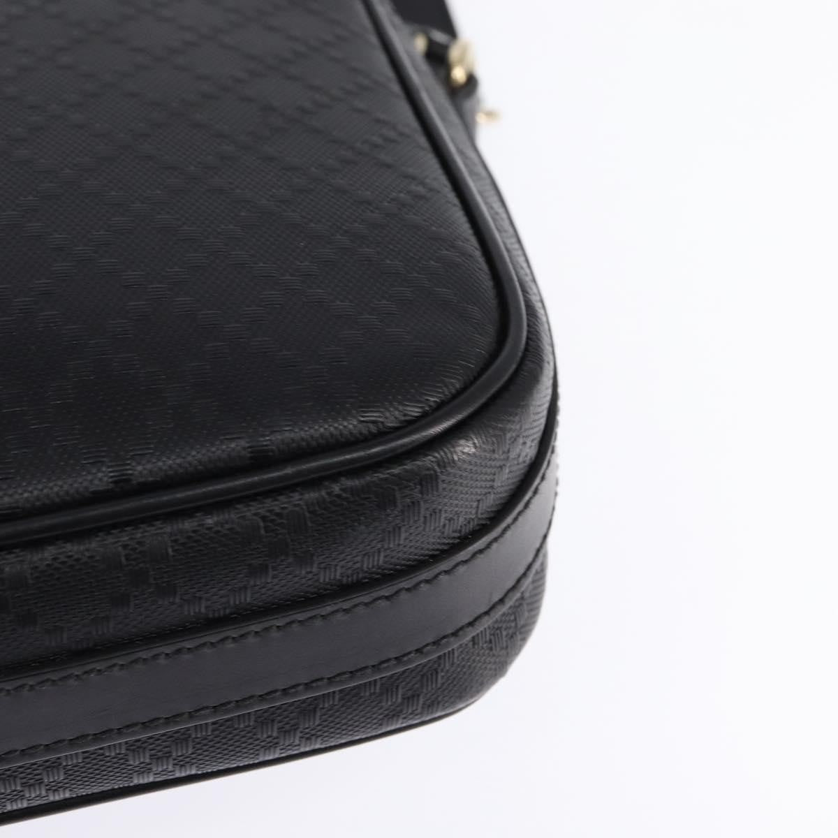 Gucci Diamante bright briefcase Leather, BLACK, LEATHER, Briefcase