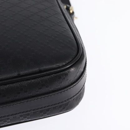 Gucci Diamante bright briefcase Leather, BLACK, LEATHER, Briefcase