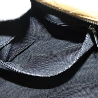 Chanel Camera Case Bag Woven Stitch Patent, BEIGE, PATENT_LEATHER, Crossbody bag