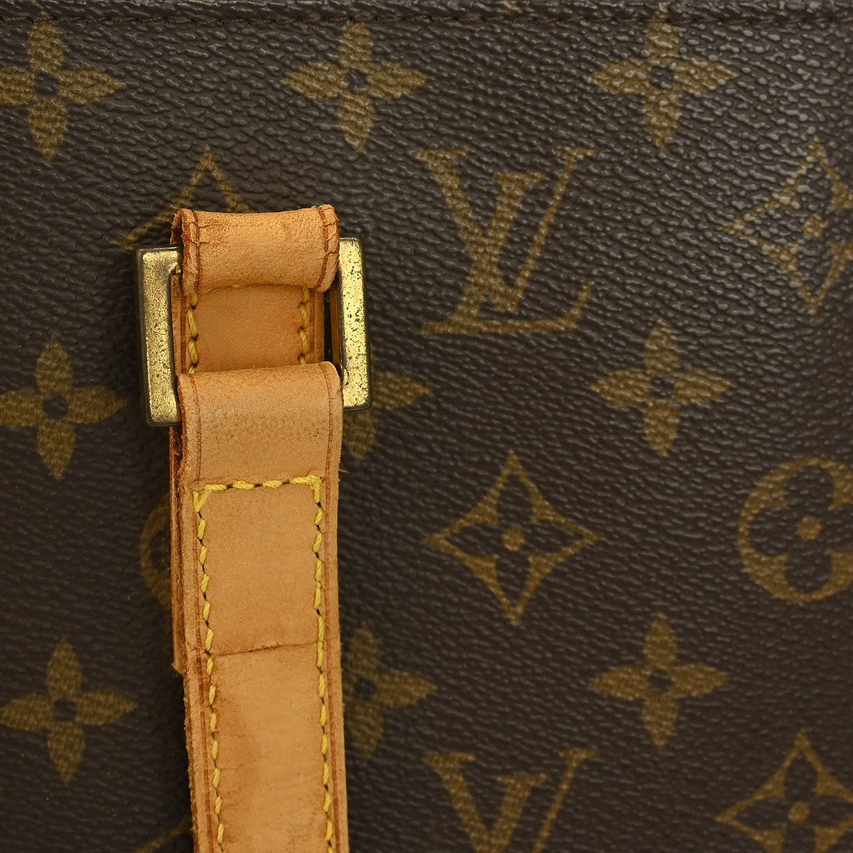 Louis Vuitton Luco Handbag Monogram Canvas, BROWN, CANVAS, Tote bag