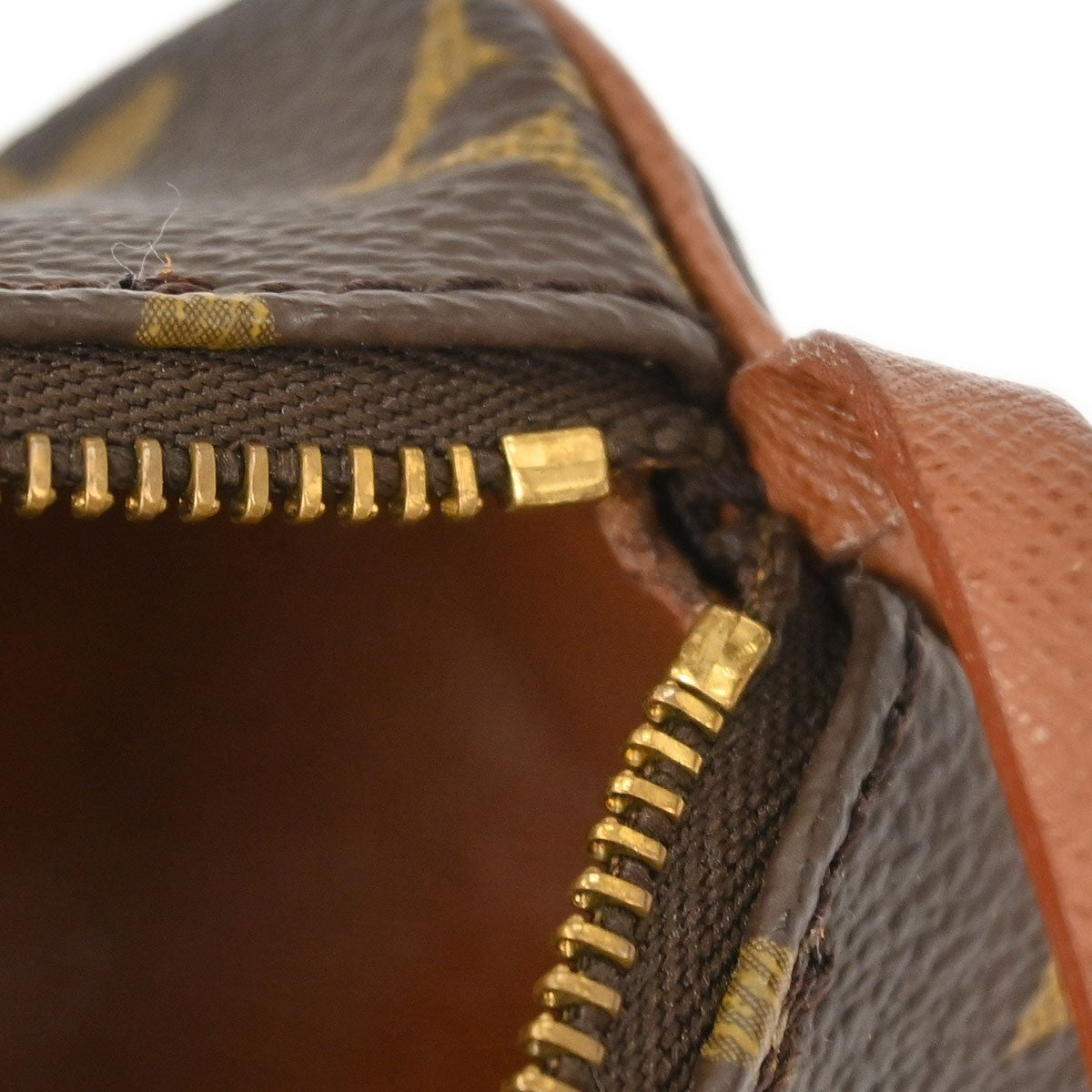 Louis Vuitton Papillon Pochette Monogram Canvas, BROWN, CANVAS, Clutche & pouche