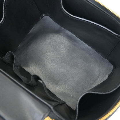 Chanel Vintage Timeless Vanity Case Caviar, BLACK, LEATHER, Handbag