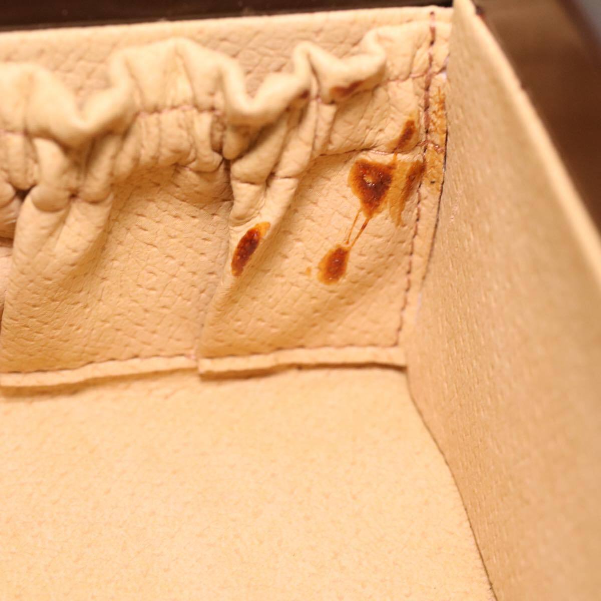 Fendi Vintage Top Handle Lock Box Bag Zucca Canvas, BROWN, CANVAS, Handbag