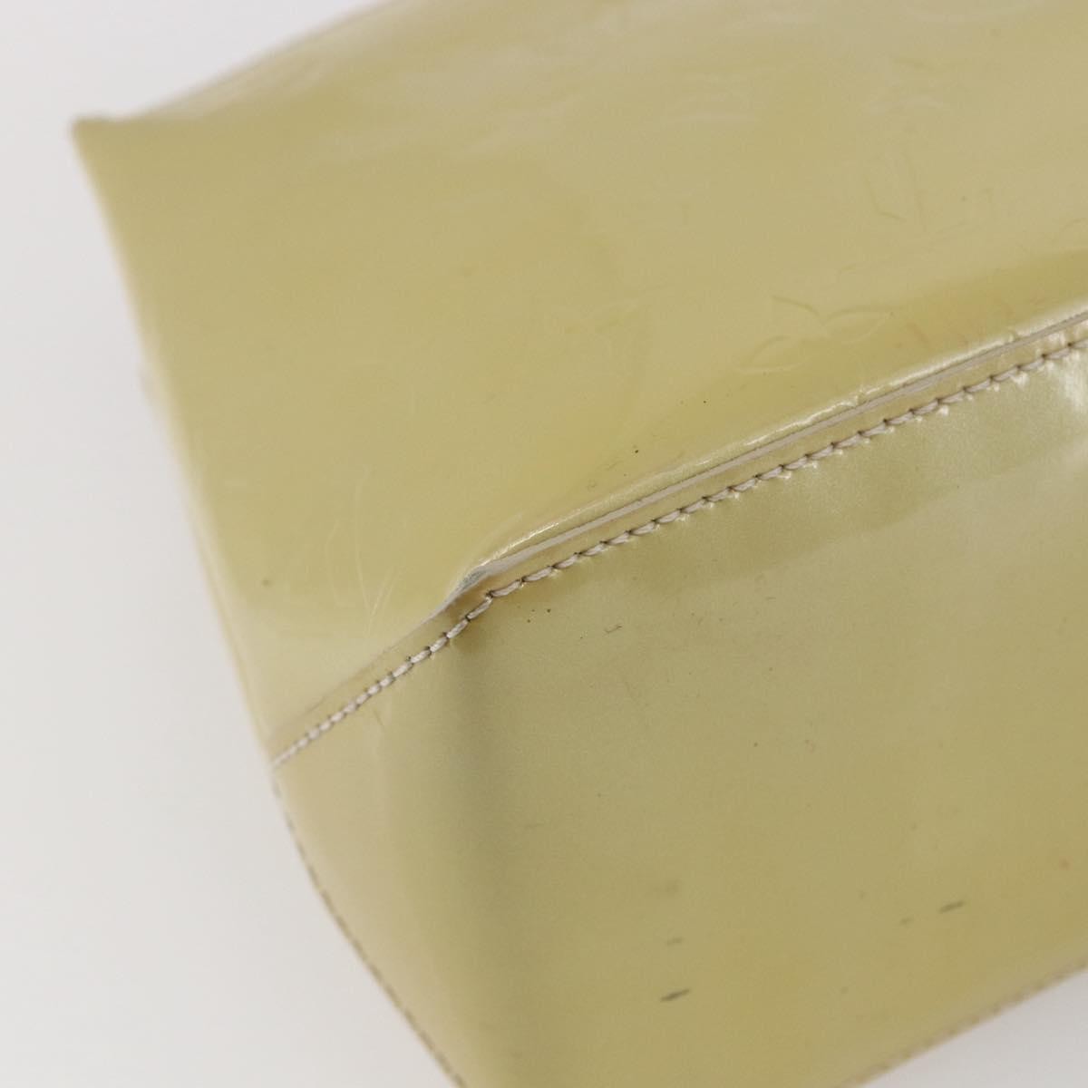 Louis Vuitton Wilshire Handbag Monogram Vernis, BEIGE, PATENT_LEATHER, Handbag