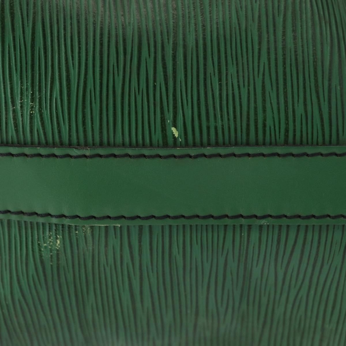 Louis Vuitton Petit Noe Handbag Epi Leather, GREEN, LEATHER, Shoulder bag