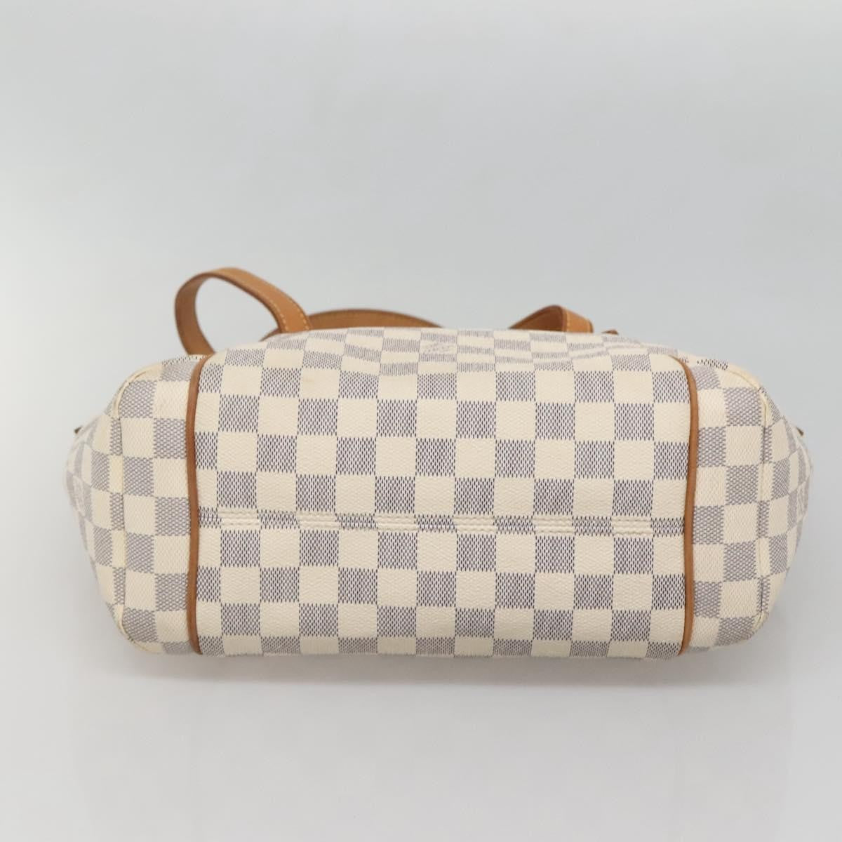 Louis Vuitton Totally Handbag Damier, WHITE, CANVAS, Tote bag