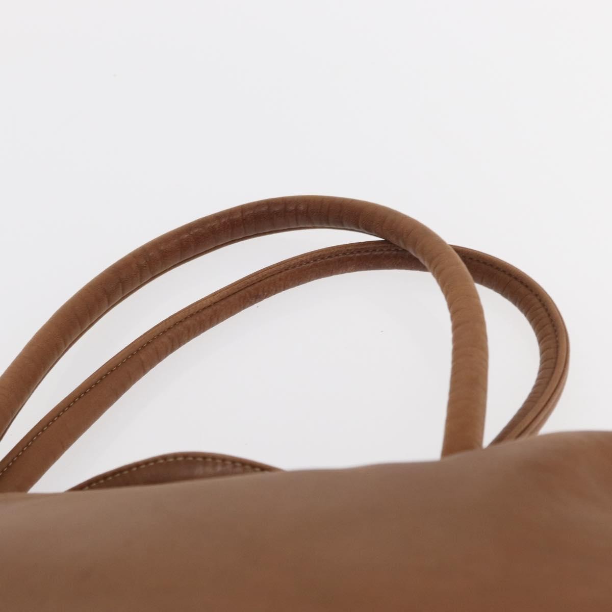 Loewe Anagram Tote Leather, BROWN, LEATHER, Tote bag