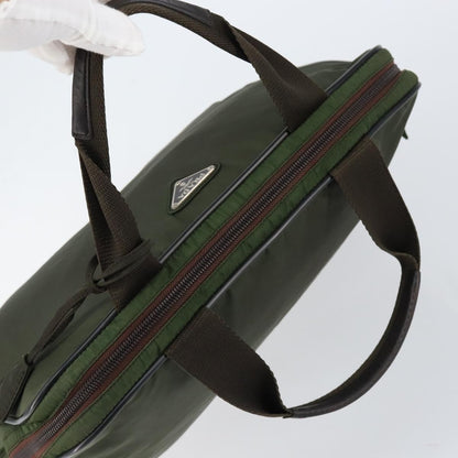 Prada Vintage Handbag Tessuto, KHAKI, NYLON, Handbag