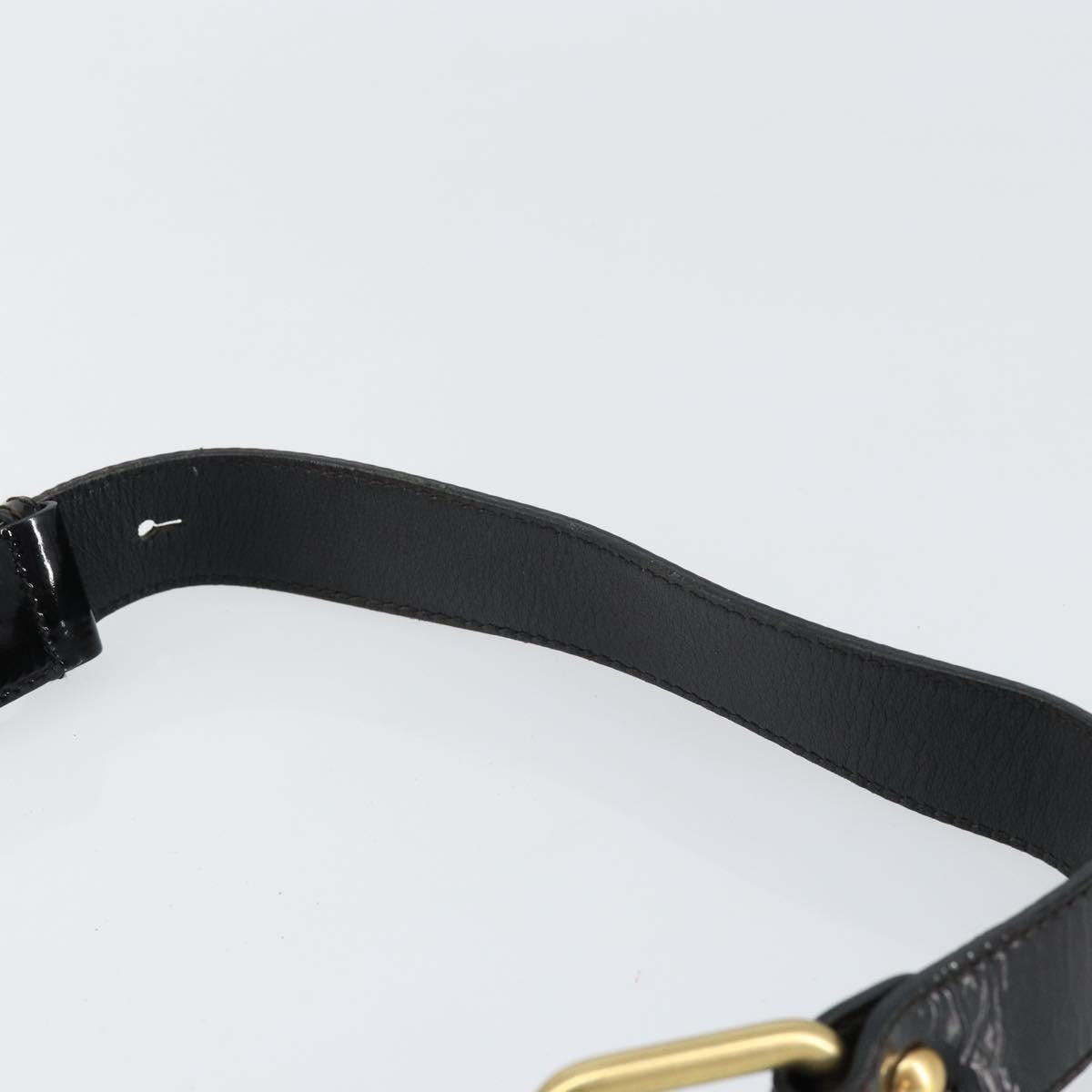 Salvatore Ferragamo Gancini Tote Patent leather, BLACK, PATENT_LEATHER, Tote bag