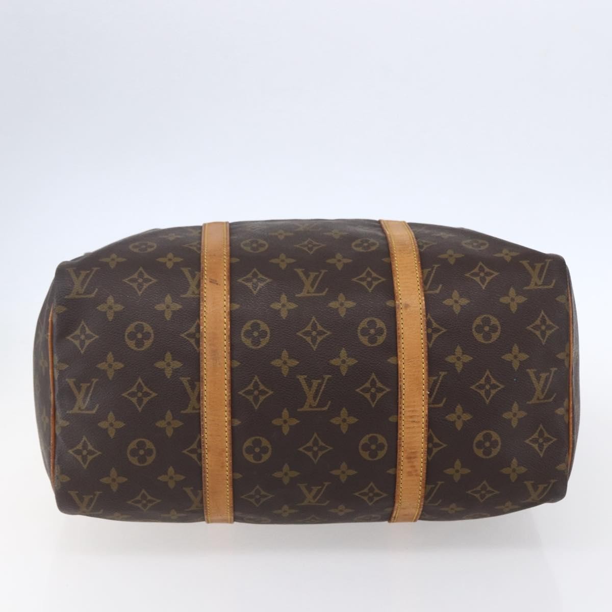Louis Vuitton Sac Souple Handbag Monogram Canvas, BROWN, CANVAS, Travel bag