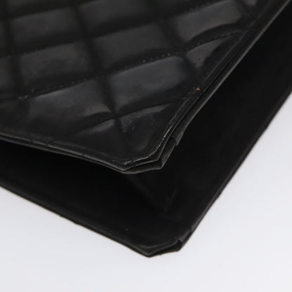 Chanel Vintage Chain Handle Tote Patent leather, BLACK, PATENT_LEATHER, Tote bag