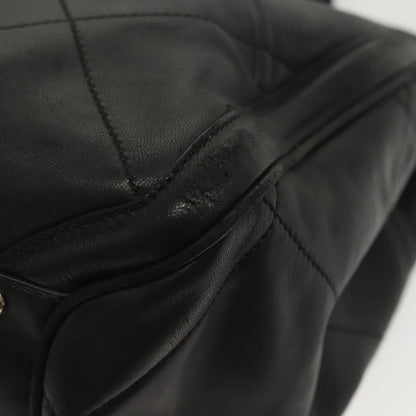 Salvatore Ferragamo Vala Handbag Leather, BLACK, LEATHER, Handbag